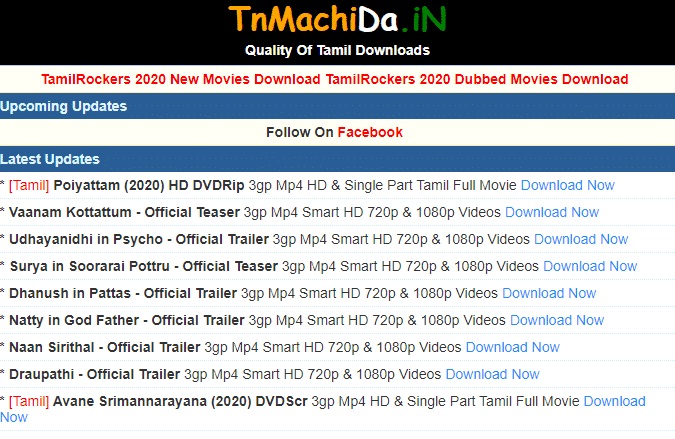 Tnmachi 2022: Movie Download, Tnmachi.com, Tnmachi.in